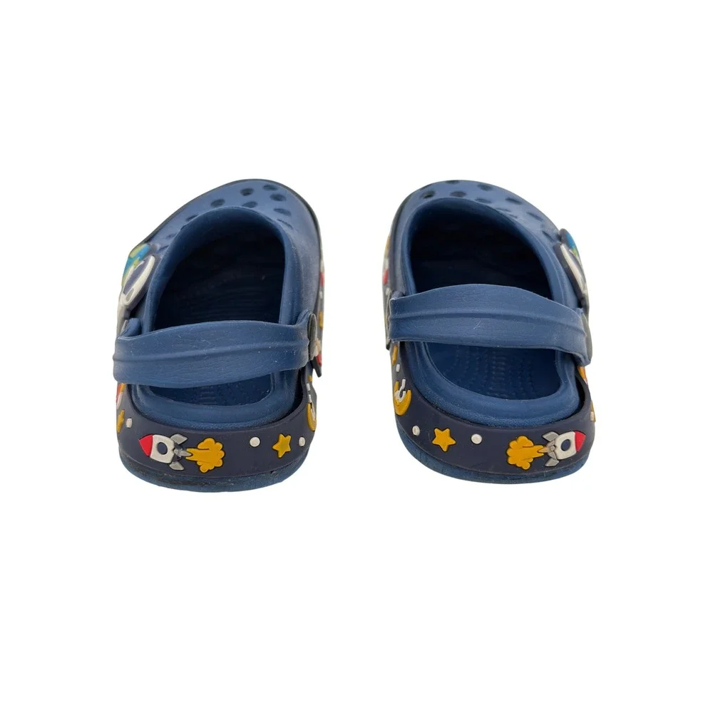 Crocs Kids Space Astronaut Clogs Navy Blue EU 25‎ C8 Toddler